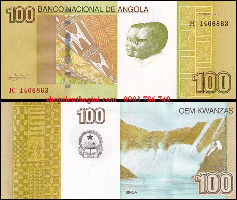 Angola 50 Kwanzas 2012 UNC